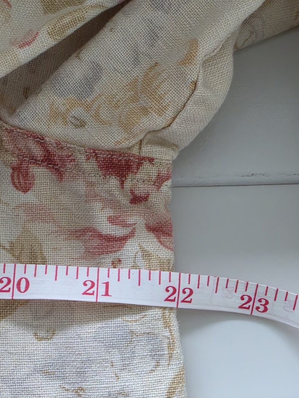 90's Vintage Lauren Ralph Lauren Lenin/Cotton Cream Jacket Floral Print Size M - Picture 11 of 12
